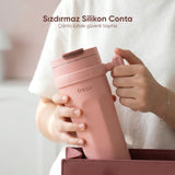 FR-T956 Calora Paslanmaz Çelik 950 ML Termos Pembe
