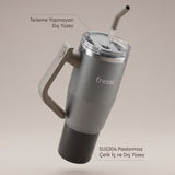 FR-T1210 Montela Termos Paslanmaz Çelik 1200 ML Krem