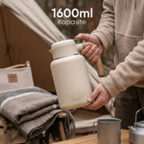 FR-T1605 Terano Paslanmaz Çelik 1600 ML Termos Krem