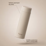 FR-T571 Glena Termos Paslanmaz Çelik 500 ML Termos Krem