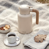 FR-T1605 Terano Paslanmaz Çelik 1600 ML Termos Krem