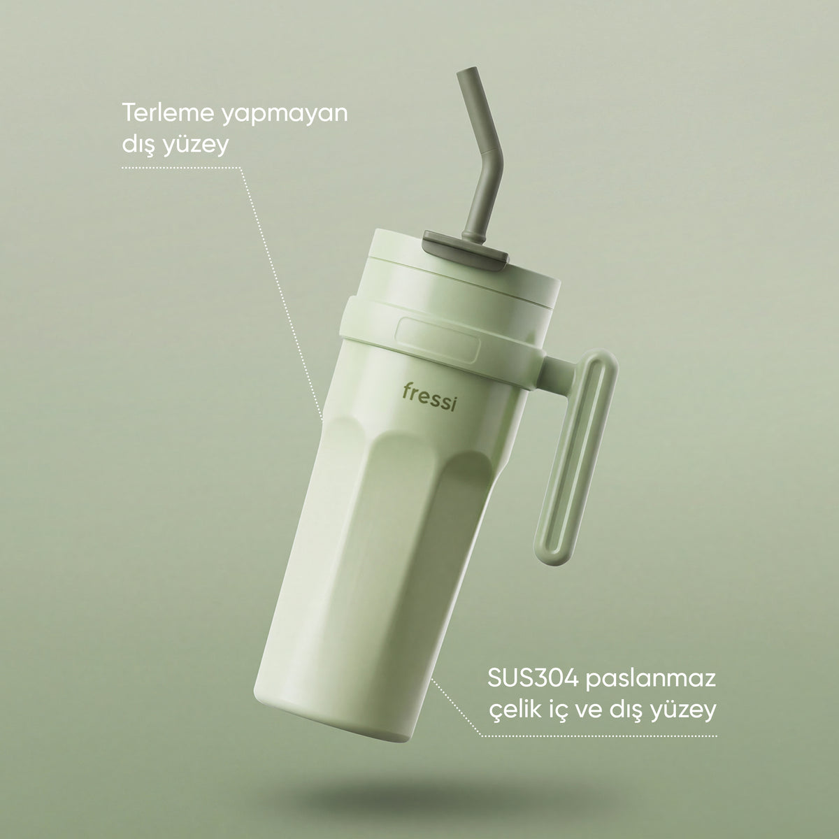 FR-T956 Calora Paslanmaz Çelik 950 ML Termos