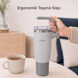 FR-T1210 Montela Termos Paslanmaz Çelik 1200 ML Gri
