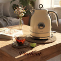 FR-KT05 Vintheat 1,7L Isı Göstergeli Kettle Su Isıtıcısı - Krem