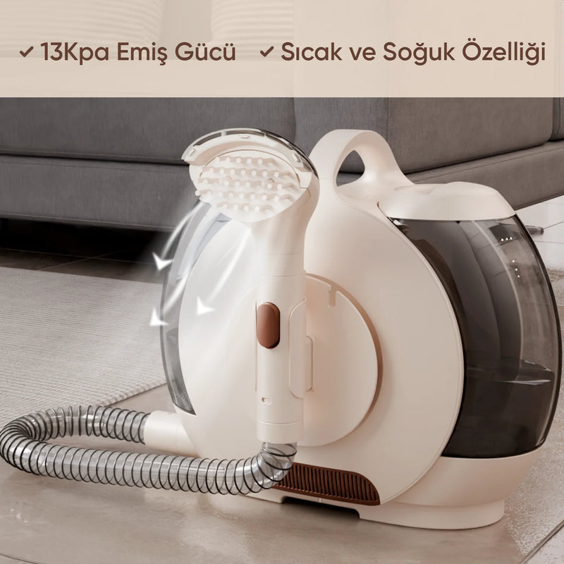 FR-HY01 Retroshine Koltuk Ve Halı Yıkama Leke Çıkarma Makinesi Sıcak/Soğuk Fonksiyonlu 450w 13 Kpa