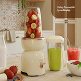 FR-SBL21 İntenssio Öğütücülü Çift Şişeli Smoothie Blender Seti 400W - Krem