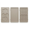 FR-TM51 Triochef Waffle Ve Tost Makinesi Plak Seti