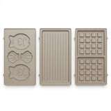 FR-TM51 Triochef Waffle Ve Tost Makinesi Plak Seti