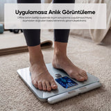 İF2835A ShapePro 8 Elektrotlu Gümüş Akıllı Dijital Baskül