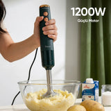 FR-HB513 Henna El Blender Seti 1200W - Yeşil