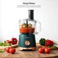 FR-PBL02 Armonia Power Blender Seti Mutfak Robotu Salata Doğrayıcı 2,5L 1200W - Yeşil