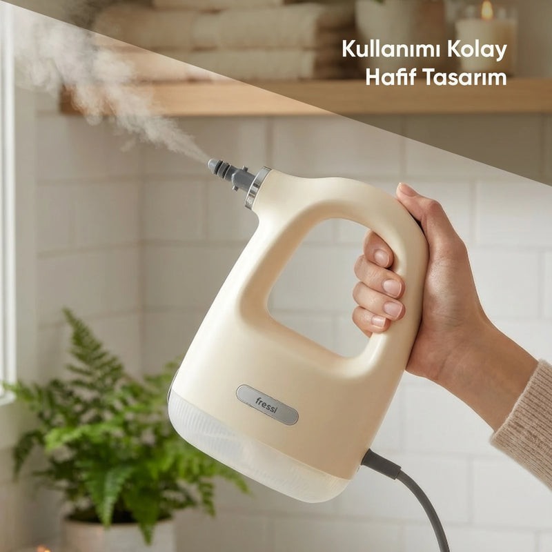 FR-SC9100 Evora Pro Çok Fonksiyonlu Taşınabilir Buharlı Temizleyici Temizlik Seti