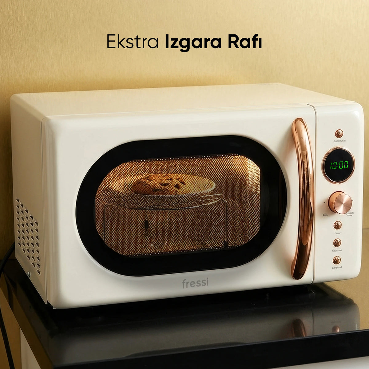 FR-MW207 Minetta 20 Litre Krem Mikrodalga Fırın