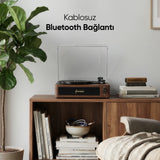 FR-P106 Mirada Dahili Hoparlörlü Bluetoothlu Kahverengi Pikap