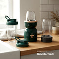FR-SBL21 İntenssio Öğütücülü Çift Şişeli Smoothie Blender Seti 400W - Yeşil