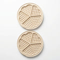 FR-TM59 Multibello Tost Ve Waffle Makinesi Kalp Waffle Plakası İkili