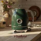 FR-KT05 Vintheat 1,7L Isı Göstergeli Kettle Su Isıtıcısı - Yeşil