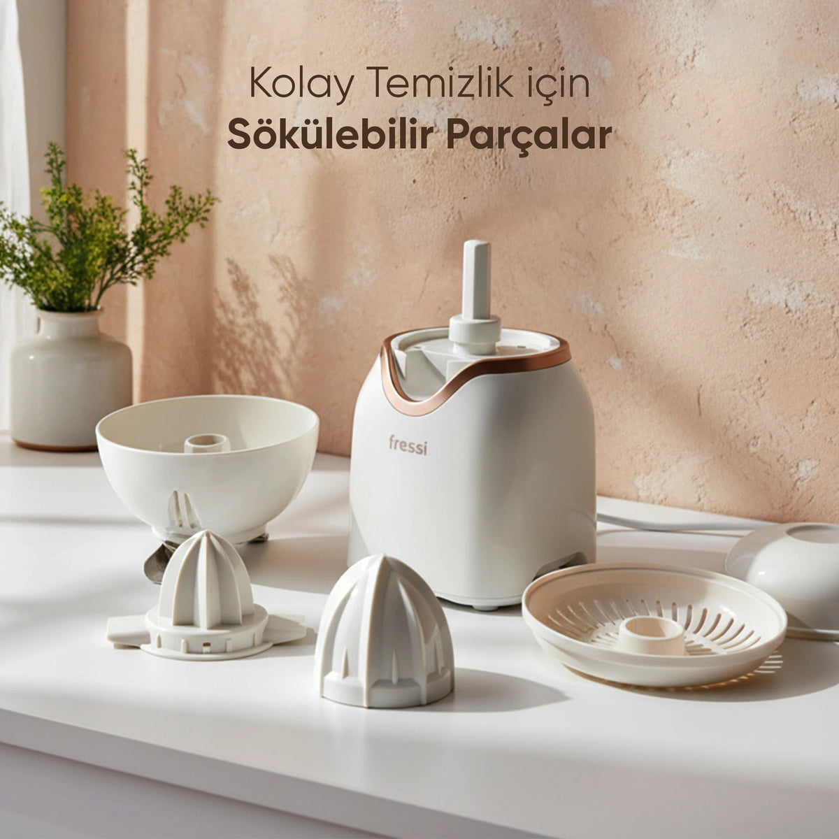 FR-NR03 Fiore Narenciye Sıkacağı - Krem