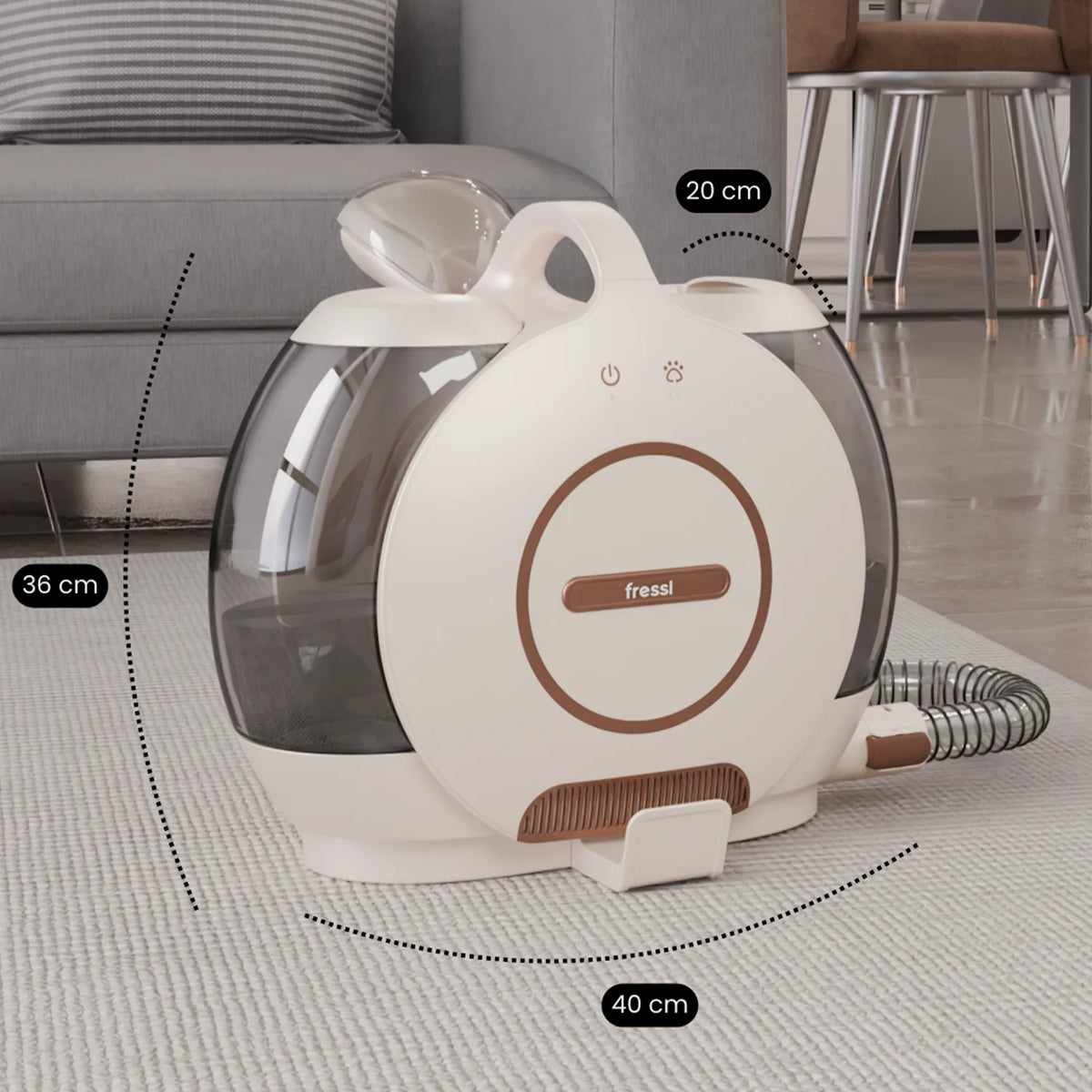 FR-HY01 Retroshine Koltuk Ve Halı Yıkama Leke Çıkarma Makinesi Sıcak/Soğuk Fonksiyonlu 450w 13 Kpa