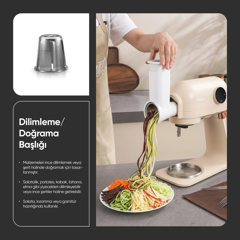 FR-SM2503 Allegro Stand Mikser Salata Dilimleme & Rendeleme & Doğrama Aparatı