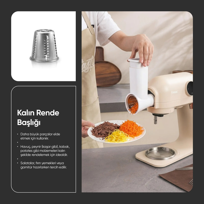 FR-SM2503 Allegro Stand Mikser Salata Dilimleme & Rendeleme & Doğrama Aparatı