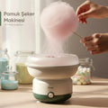 FR-PM01 CottoFun Çelik Hazneli 500W Pamuk Şeker Makinesi - Yeşil