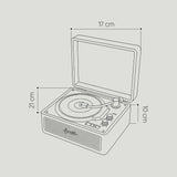 FR-CD183 Riona Dahili Hoparlörlü Bluetoothlu CD Çalar - Krem