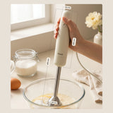 FR-HB271  Çubuk El Blender Paslanmaz Çelik Bıçaklı Turbo 1000W - Krem