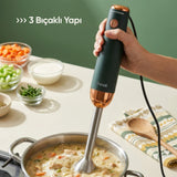 FR-HB513 Henna El Blender Seti 1200W - Yeşil