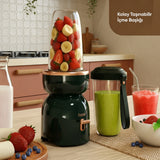 FR-SBL21 İntenssio Öğütücülü Çift Şişeli Smoothie Blender Seti 400W - Yeşil