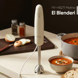 FR-HB271  Çubuk El Blender Paslanmaz Çelik Bıçaklı Turbo 1000W - Krem