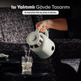 KT-01 Retrofi Su Yeşili 1.5 L Retro Elektrikli Kettle