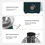 FR-KM01 Essenza Katı Meyve Sıkacağı Hız Ayarlı 1,2L 800W - Yeşil