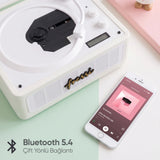 FR-CD183 Riona Dahili Hoparlörlü Bluetoothlu CD Çalar - Krem