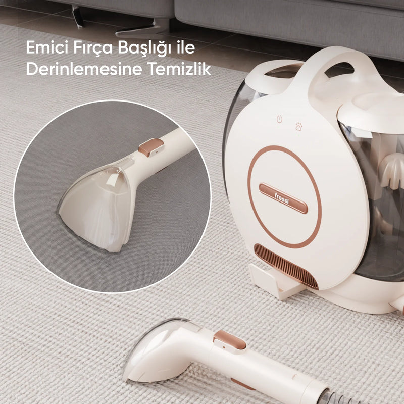 FR-HY01 Retroshine Koltuk Ve Halı Yıkama Leke Çıkarma Makinesi Sıcak/Soğuk Fonksiyonlu 450w 13 Kpa