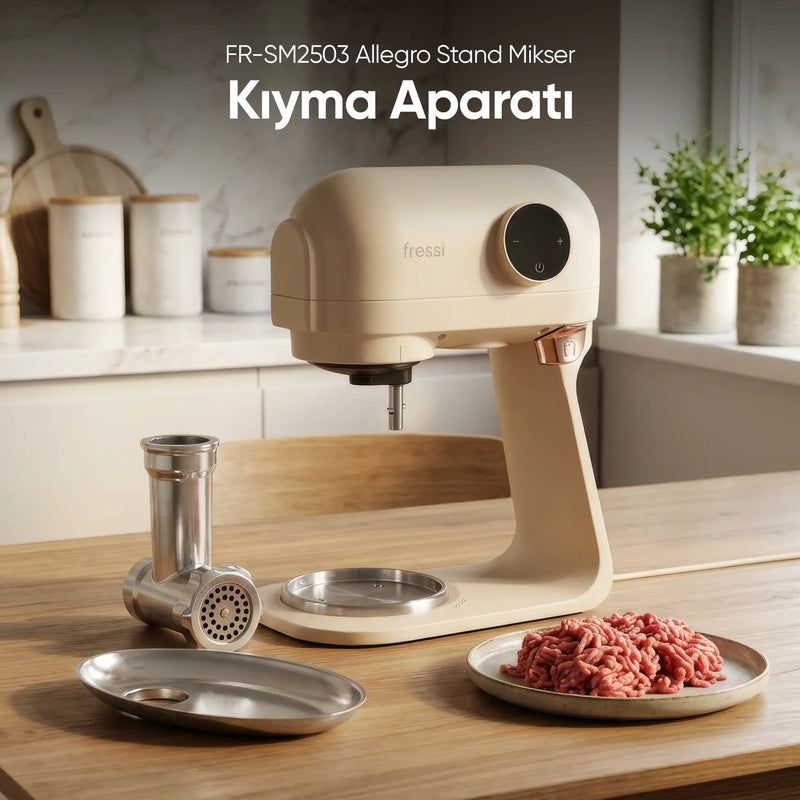 FR-SM2503 Allegro Stand Mikser Kıyma Sucuk Sosis İçli Köfte Aparatı