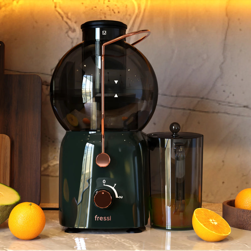 FR-KM01 Essenza Katı Meyve Sıkacağı Hız Ayarlı 1,2L 800W - Yeşil
