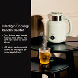 KT-01 Retrofi Su Yeşili 1.5 L Retro Elektrikli Kettle